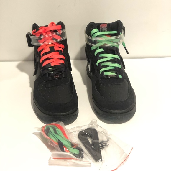 Nike Air Force 1 High '07 All For 1 LA CU3052-001 - Picture 9 of 10